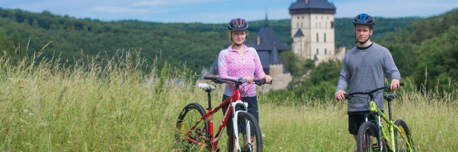 Karlstejn Castle Scenic Small-Group Bike Tour